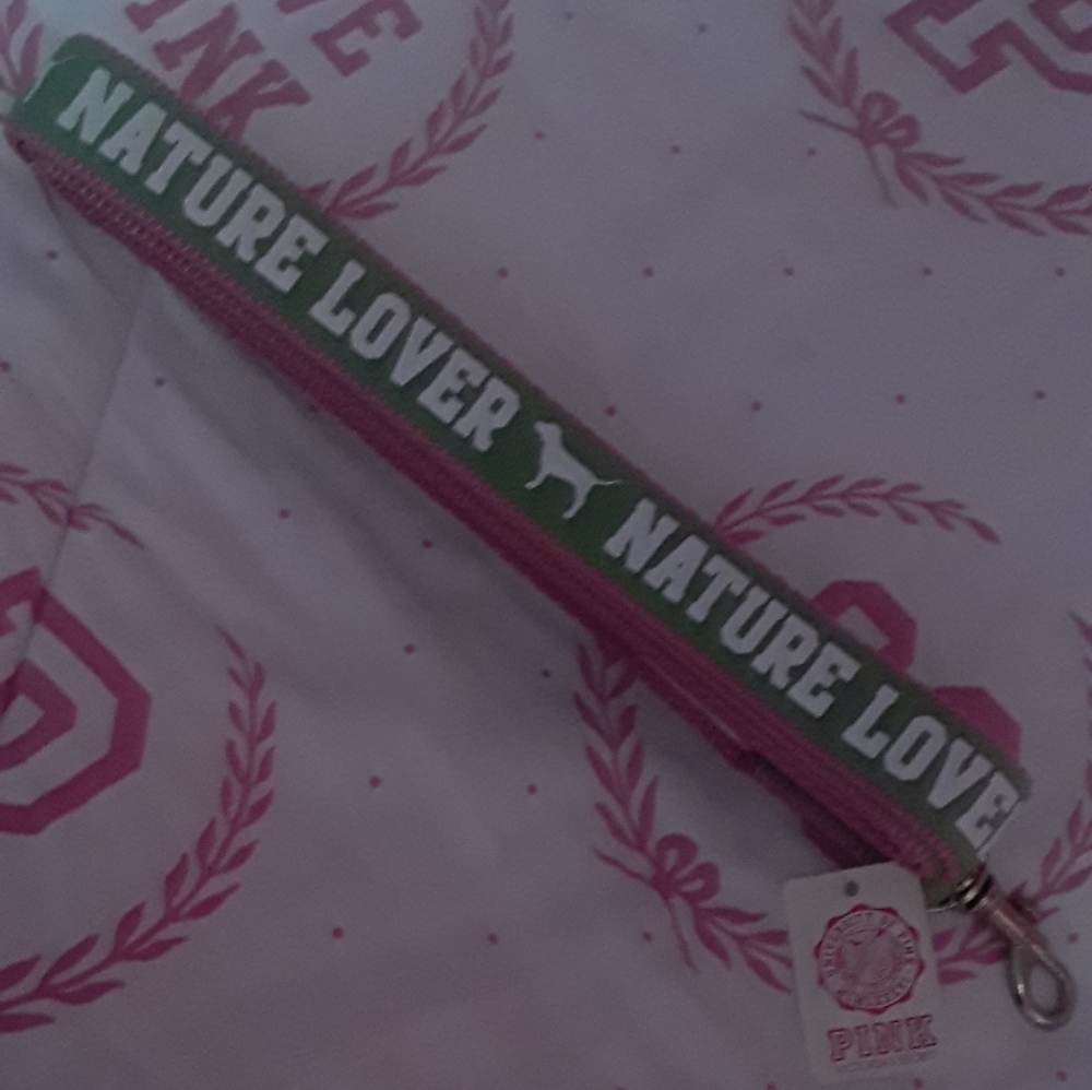 SOLD PINK VSNATURE LOVER DOG LEASH